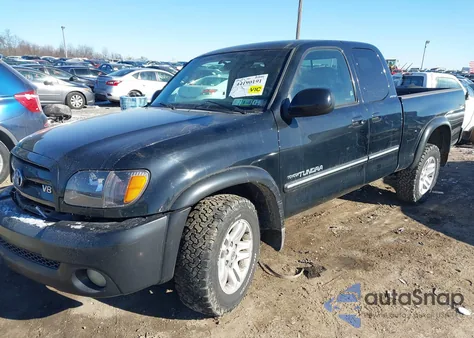 2003 Toyota Tundra Ltd V8 из США, поврежденный, VIN 5TBBT48173S429098